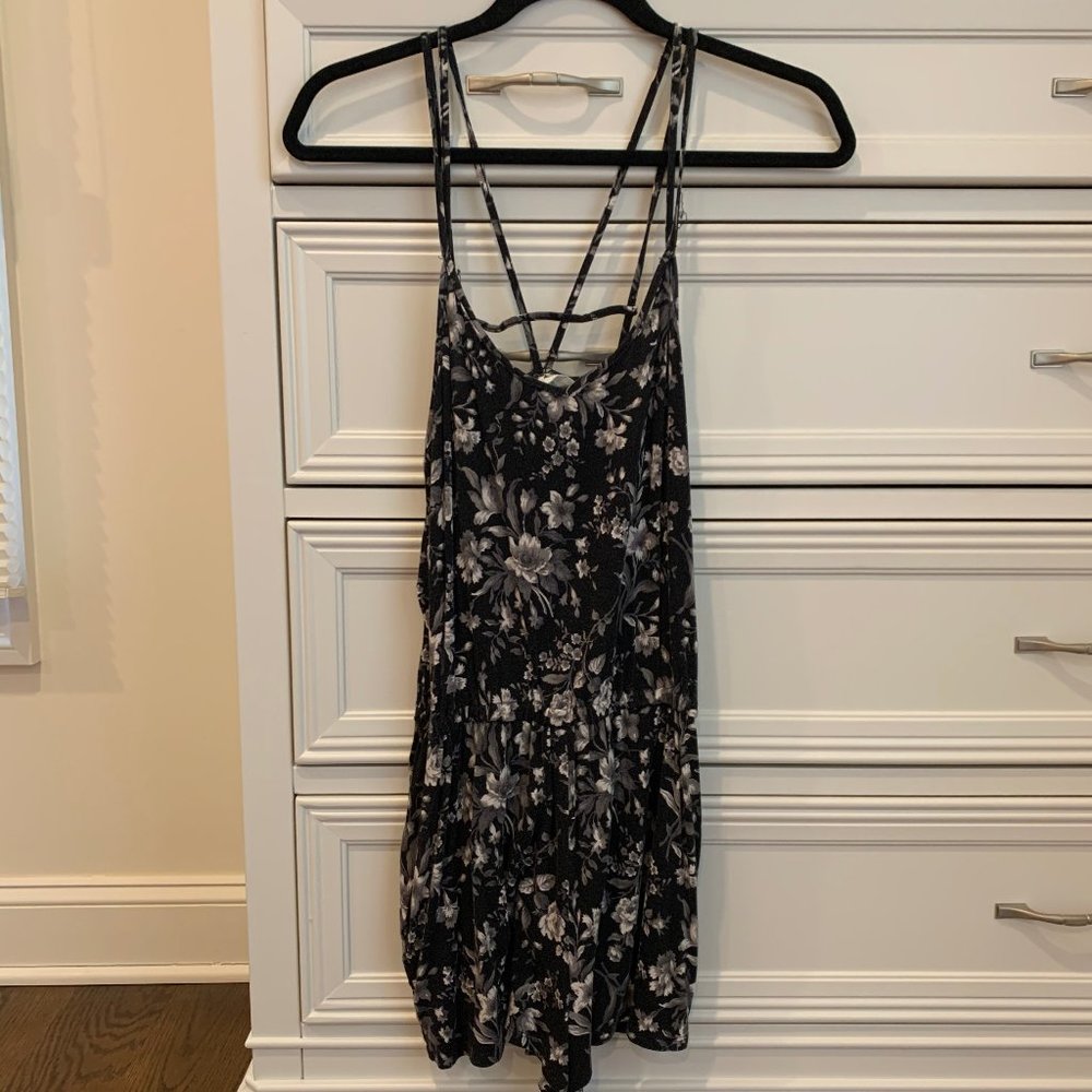 American Eagle Floral Romper